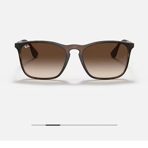 Ray-Ban Chris Havana Brown Sunglasses with Case